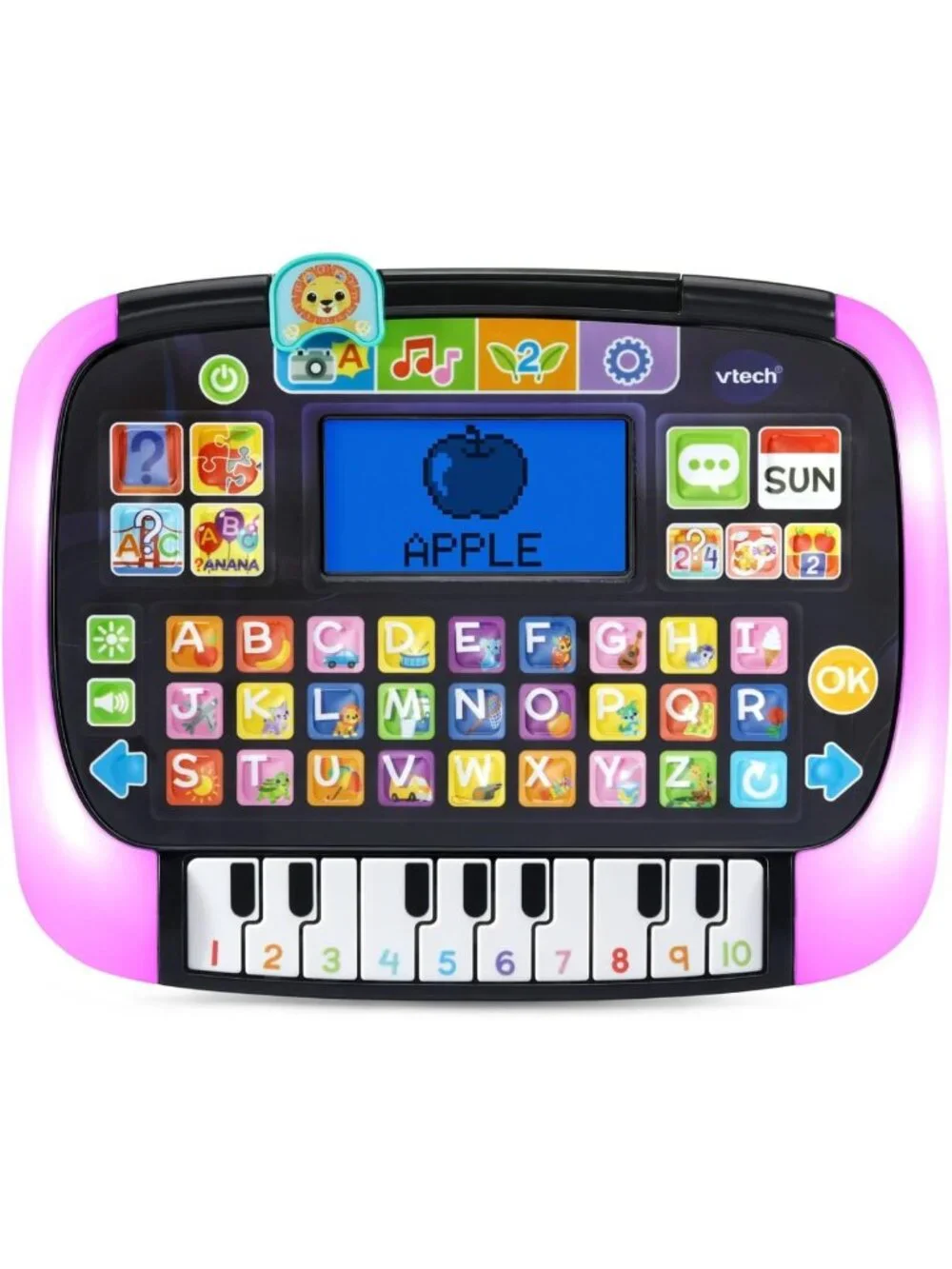 Light-Up Kids Tablet with Interactive Apps, Educational Games & Fun Sounds